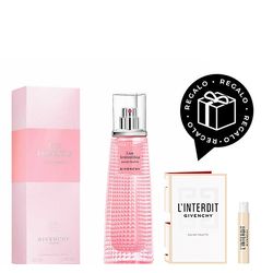 EDT Givenchy Live Irresistible x 50 ml + Muestra EDT Givenchy L'interdit x 1 ml