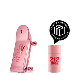 EDP Carolina Herrera 212 Heroes For Her x 50 ml + EDP en Barra Carolina Herrera 212 Heroes For Her x 30 ml