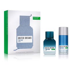 Set Benetton EDT Colors Blue Man x 100 ml + Desodorante x 150 ml