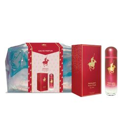 Set Wellington Polo Club Rojo Edp x 90 ml + Neceser