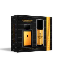 Set Banderas EDT Golden Secret x 100 ml + Deo x 150 ml