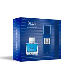 Set Banderas EDT Blue Seduction x 100 ml + Deo x 150 ml