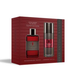 Set Banderas EDT The Secret Temptation x 100 ml + Deo x 150 ml