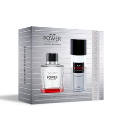 Set Banderas EDT Power Of Seduction x 100 ml + Deo x 150 ml