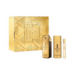 Set Rabanne One Million EDT x 100 ml + Desodorante x 150 ml + EDT x 10 ml