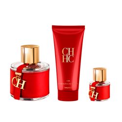 Set Carolina Herrera CH EDT x 100 ml + Body Lotion x 100 ml + EDT x 10 ml