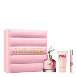 EDP Jean Paul Gaultier Scandal x 80 ml + Body Lotion x 75 ml + EDT x 10 ml