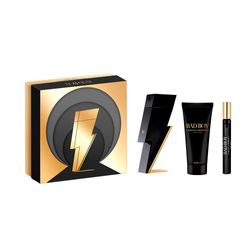 EDT Carolina Herrera Bad Boy x 100 ml + Shower Gel x 100 ml + EDT x 10 ml