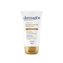 Autobronceante Dermaglós Crema Gel Hidratante x 150 g