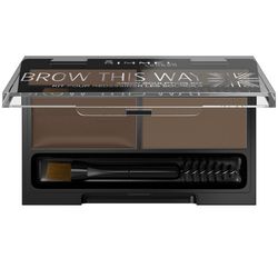 Kit para cejas Brow This Way Medium Brown x 1.3 gr