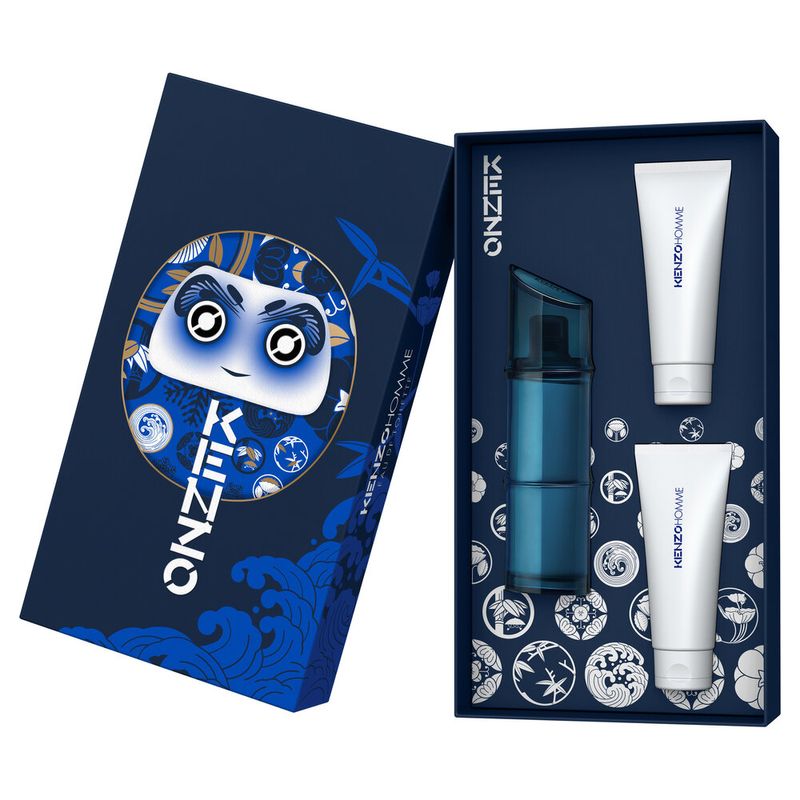 Cofre Kenzo Homme Intense EDT x 110 ml Gel de Ducha x 2 un Get The Look