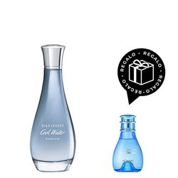 EDP Davidoff Cool Water Woman x 100 ml + EDT Davidoff Cool Water x 30 ml