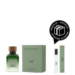 EDP Adolfo Domínguez Vetiver Terra x 120 ml + EDP Adolfo Domínguez Vetiver Terra x 10 ml Regalo por Compra