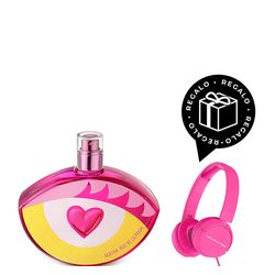 EDT Agatha Ruiz de la Prada Look x 80 ml + Auriculares Agatha Ruiz de la Prada Regalo por Compra