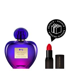 EDT Banderas Her Secret Desire x 80 ml + Lápiz Labial Banderas Secret Red Regalo por Compra