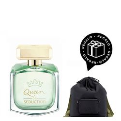 EDT Banderas Queen of Seduction x 80 ml + Backpack Banderas Regalo por Compra