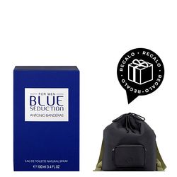 EDT Banderas Blue Seduction x 100 ml + Backpack Banderas Regalo por Compra