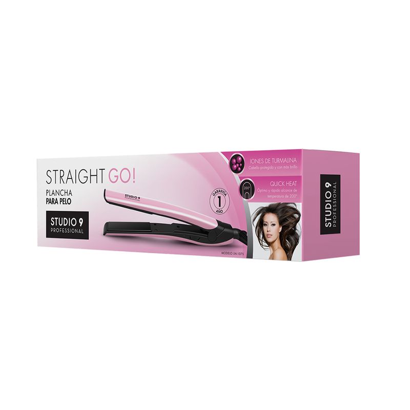 Planchita de pelo studio 9 professional plus discount compact