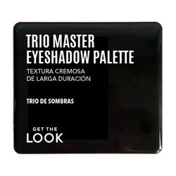 Paleta de Sombras para Ojos Get The Look Trio Master Bronce