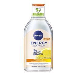 Agua Micelar Nivea Energy Vitamina C para Todo tipo de Piel x 400 ml