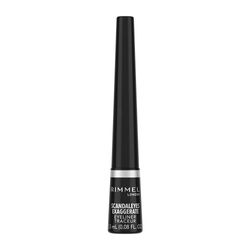 Delineador de Ojos Líquido Rimmel Exaggerate Black x 2,5 ml