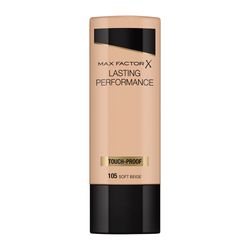 Base de Maquillaje Max Factor Lasting Performance Foundation 105 Soft Beige x 35 ml