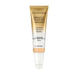 Base de Maquillaje Max Factor Miracle Second Skin Hydrate Foundation x 30 ml