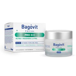 Crema Facial Bagóvit Pro Bio Noche Nutritiva y Regeneradora celular x 55 g