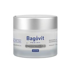 Crema Facial Bagóvit Pro Estructura Antiarrugas de Noche x 55 g