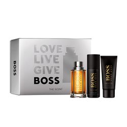 Set Boos The Scent For Men EDT x 100 ml + Desodorante x 150 ml + Shower Gel x 100 ml