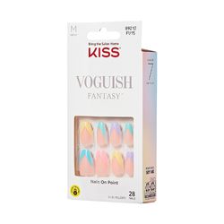 Uñas Postizas Kiss Voguish Fantasy French Candies