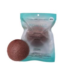 Esponja Facial Konjac Original Arcilla Roja Francés