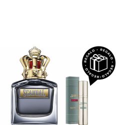 EDT Jean Paul Gaultier Scandal Pour Homme Refill x 150 ml + EDP Jean Paul Gaultier Le Beau Le Parfum Intense x 10 ml Regalo por Compra