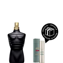 EDP Jean Paul Gaultier Le Male x 125 ml + EDP Jean Paul Gaultier Le Beau Le Parfum Intense x 10 ml Regalo por Compra