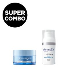 Kit Facial Dermaglós Sérum + Crema Gel Ultra Hidratación