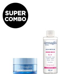 Kit Facial Dermaglós Rutina de Día Ultra Hidratación