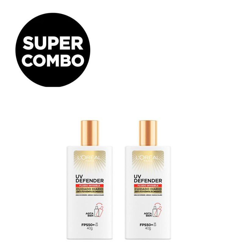 kit-l-oreal-paris-uv-defender-fluido-fps-50-x-2-un