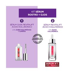 Kit Sérums L'Oreal París: Ojos + Rostro Revitalift