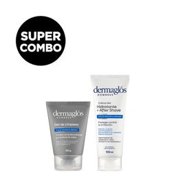 Kit Dermaglós Hombres Rutina Facial Limpieza + Hidratación