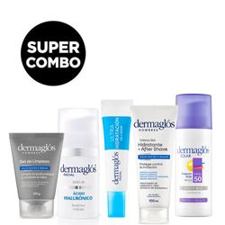 Rutina Facial Completa Dermaglós para Hombres