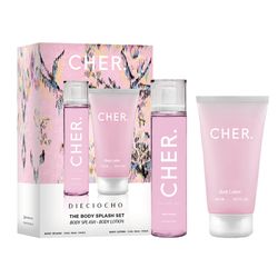 Set Cher Body Splash Dieciocho x 100 ml + Body Lotion x 150 ml