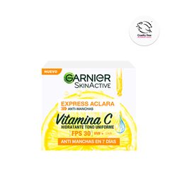 Crema Facial Hidratante Garnier Vitamina C Fps 30 x 50 ml