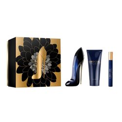 Set EDP Carolina Herrera Good Girl x 80 ml + Body Lotion x 100 ml + EDP Mini