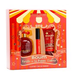 EDP Jeanne Arthes París Boum Vanille & Sa Pomme D'amour x 100 ml + Body Lotion x 50 ml + Gloss x 8 ml