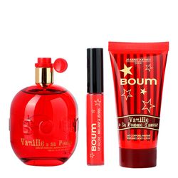 EDP Jeanne Arthes París Boum Vanille & Sa Pomme D'amour x 100 ml + Body Lotion x 50 ml + Gloss x 8 ml