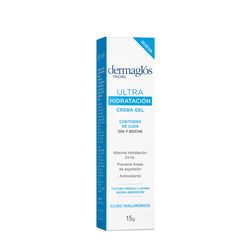 Crema Gel Dermaglós Contorno de Ojos Ultra Hidratación x 15 g