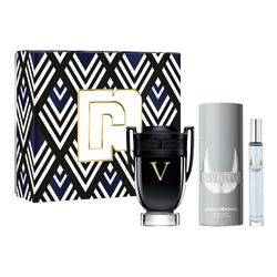 Estuche Rabanne Invictus Victory EDP x 100 ml + Desodorante x 150 ml + EDP x 10 ml