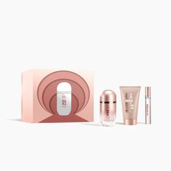 Estuche Carolina Herrera 212 Vip Rosé EDP x 80 + Body Lotion x 100 + EDP x 10 ml