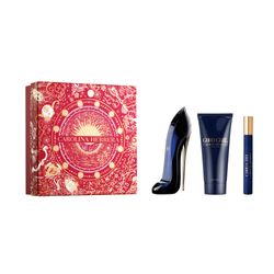 Estuche Carolina Herrera Good Girl EDP x 80 ml + Body Lotion x 100 ml +EDP Travel x 10 ml