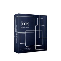 Estuche Banderas The Icon EDT x 100 ml + Desodorante x 150 ml